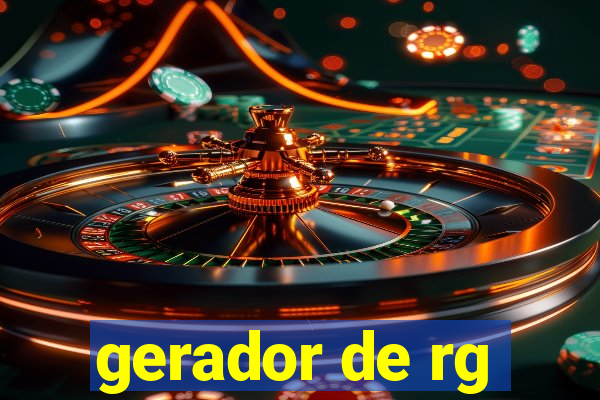 gerador de rg